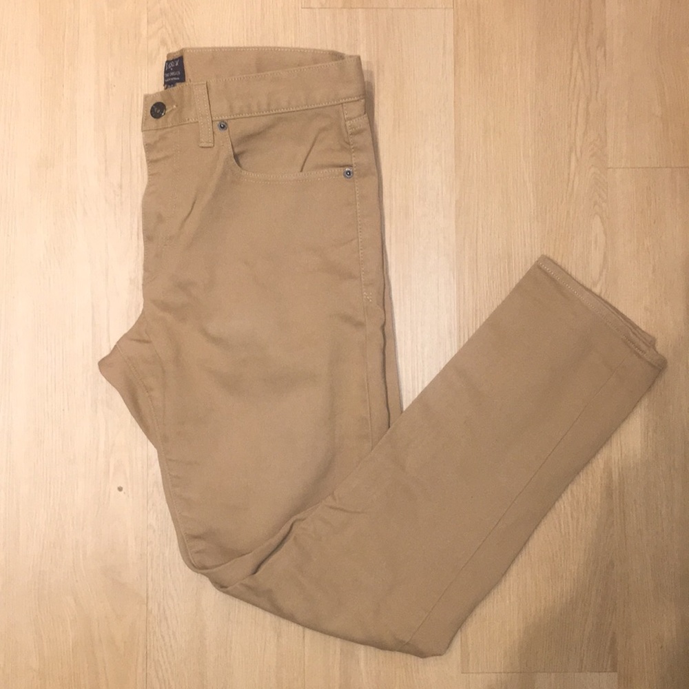 J crew tan jeans